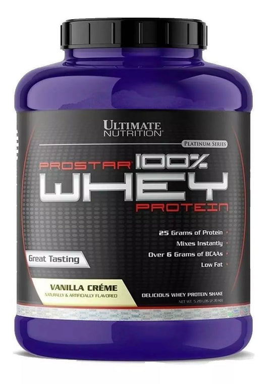 Suplemento en polvo Ultimate Nutrition Prostar Whey proteínas en pote de 2.39kg